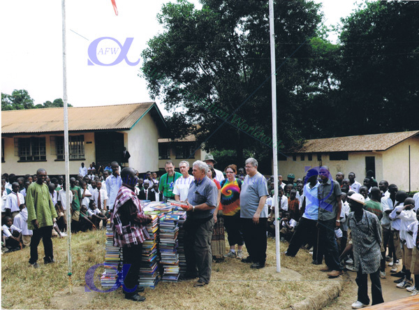 KSS book donation ceremony